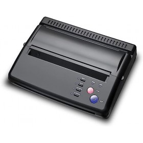 DTREEL Kit de Tatouage Machine à tatouer Transfert de Tatouage Pochoir Machine Copieur Thermique Imprimante Tatouage Pochoir 