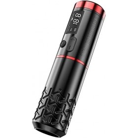 Machine à tatouer rotative sans fil Machine à tatouer batterie 1800mAh remplaçable affichage LED numérique alimentation