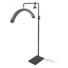 Lash Beauty Lampadaire, 23 Pouces 100‑240V Lampadaire de Tatouage de Sourcils pour Esthéticienne de Salon de Tatouage Prise 