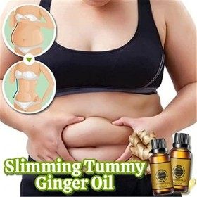 Huile minceur pour le ventre, le gingembre, lhuile de drainage Belly Ginger Oil, pour drainage du ventre, huile de gingembre