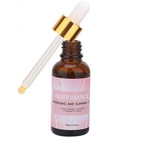 Huile De Massage Anti-Cellulite, CrèMe Chauffante Naturelle Anti-Graisse Pour Un Raffermissement Intensif éClaircit La Peau, 