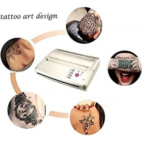 Générique Imprimante de Pochoir de Transfert de Tatouage, avec Papier de Transfert Gratuit de 20 pièces, pour Transfert de Ta