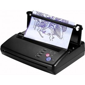 Imprimante Thermique pour Tatouage, Pochoir Thermique, copieur, pour Tatouages temporaires et permanents, Faible Bruit, Large