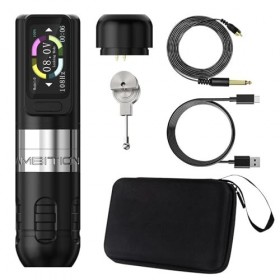 INGKE Ensemble stylos Machine tatouer sans Fil Machine tatouer rotative Moteur sans balais Stylo Machine tatouer Batterie Tat