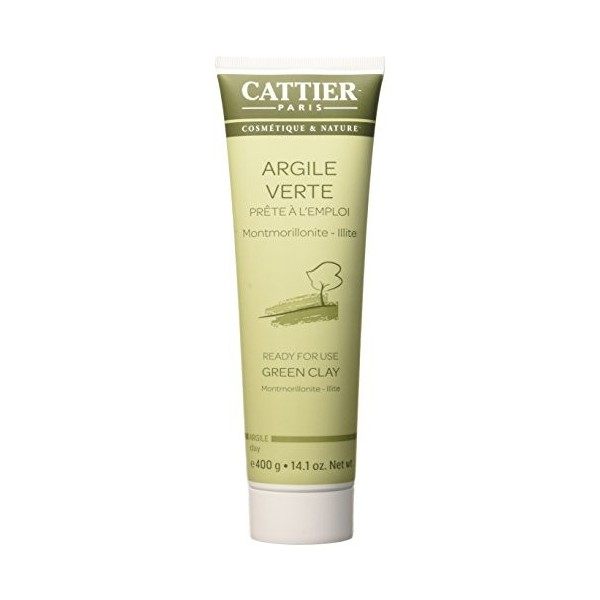 Cattier Prête à lEmploi Argile Tube Voyage 400 g