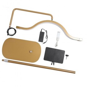 Naroote Lampadaire en Croissant, Lampe à Cils en Forme de Croissant à Rotation de 350 Degrés pour lenseignement en Direct P