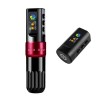 Kit de Stylo de Tatouage sans Fil, Alimentation Rotative à Double Batterie 2000 MAh avec Grand écran LCD Couleur, Kit de Mach