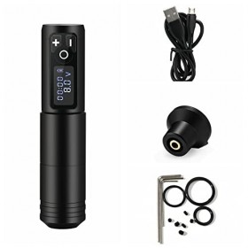 TTOOGO Tatouage Sans Fil Pen Rotatif Tatouage Stylos Pistolet Pistolet Stylo Tatouage Tatouable Batterie De Batterie De Tatou