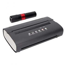Machine de Transfert de Pochoir de Tatouage, Stylo de Tatouage Complet avec Papiers de Transfert Grip Bandage