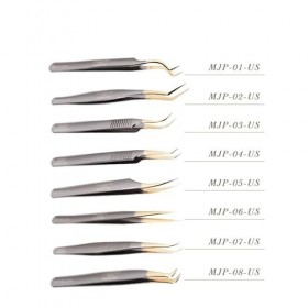 WODMB Extensions de Cils Twezers for Les Artistes de Cils Maquillage