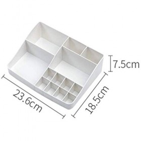 Storage Box - Cosmetics Storage Box Desktop Plastic Jewelry Finishing Box Lipstick Nail Oil Debris Storage Box Maquillage