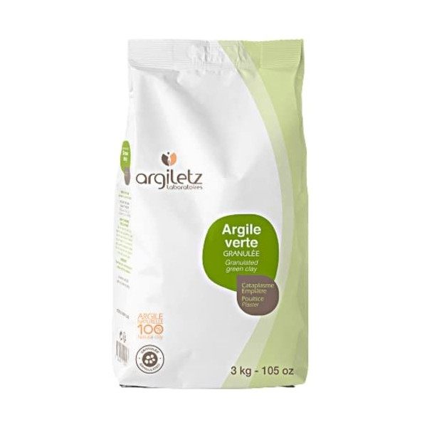  ARCILIA Argiletz - Argile Verte - Poudre Surfine - Sachet 1kg