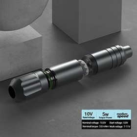 Kit de stylo de tatouage rotatif, fournitures de tatouage pour artistes de tatouage, machine à tatouage avec pattes de tatoua