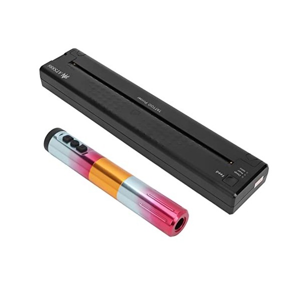 Machine à Tatouer Fil, Interface USB Professionnelle, Copieur de Transfert de Tatouage Thermique, Puissante Haute Résolution,