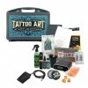 THE INKED ARMY - Kit de démarrage pour Azubis - Accessoires de qualité supérieure - Machine - Couleurs REACH23 - Bloc dali