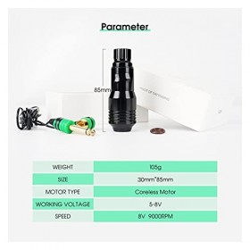 Stylo de maquillage permanent de la machine de tatouage de tatouage de la série sans fil avec mini batterie accessoires de ki