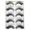 UAMOU 10/50 boîtes 5 paires de Faux Cils 3D en vison, doux, maquillage, Faux Cils Cilios Maquiagem Cheerfully Color : 5Pairs