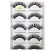 UAMOU 10/50 boîtes 5 paires de Faux Cils 3D en vison, doux, maquillage, Faux Cils Cilios Maquiagem Cheerfully Color : 5Pairs