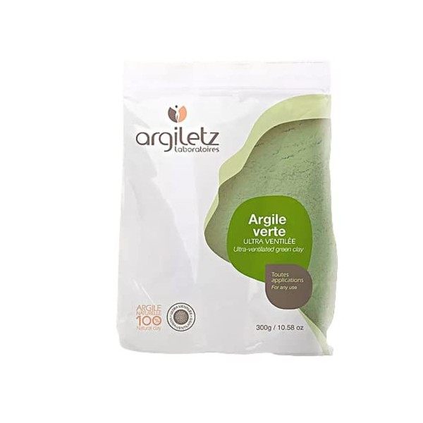  ARCILIA Argiletz - Argile Blanche en poudre ultra-ventilée - Sachet 200g - masques, soins, cure, beauté…