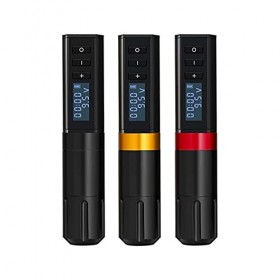 SHANG-JUN Machine à Tatouage Pen de Tatouage sans Fil Lithium Batterie Machine de Tatouage Rechargeable de Moteur Professionn