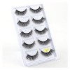 UAMOU 10/50/100 boîtes de Cils de vison moelleux 3D Cils de vison maquillage naturel Long Volume Faux Cils en vrac Faux Cils 