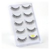 UAMOU 10/50/100 boîtes de Cils de vison moelleux 3D Cils de vison maquillage naturel Long Volume Faux Cils en vrac Faux Cils 