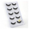 UAMOU 10/50/100 boîtes de Cils de vison moelleux 3D Cils de vison maquillage naturel Long Volume Faux Cils en vrac Faux Cils 