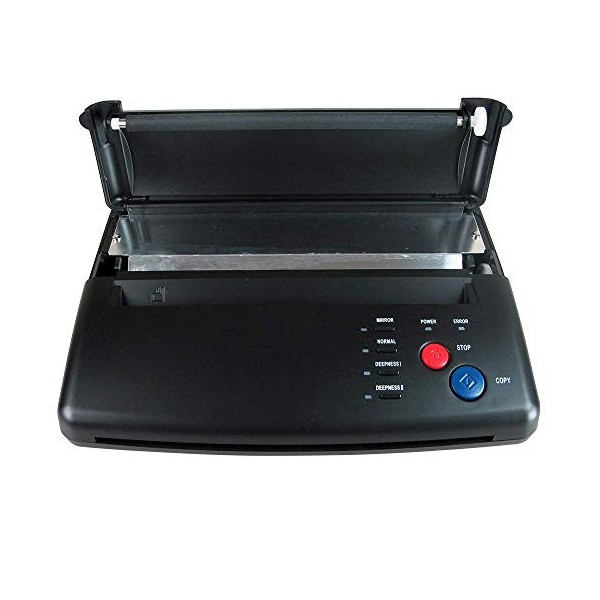 BYCDD Imprimante de Tatouage, Machine de Tatouage imprimante Imprimante Thermique Dessin copieur pour temporaire et Permanent