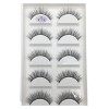 UAMOU 10/50 boîtes 5 paires 3D Vison Faux Cils cheveux naturels croix longue maquillage en désordre Faux Cils Extension maqui