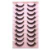 Demasiado 500 Paires 3D Faux Cils de Vison Naturel épais Longs Faux Cils dramatiques Faux Cils Maquillage Extension de Cils 