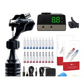 Générique Tatouage Machine de Tatouage Flash Kit de Tatouage Puissant Tatouage Moteur Rotary Maquillage de Cartouche dalimen