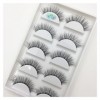 UAMOU 16 Style 10/50 boîtes 3D Cils de vison naturel croix Faux Cils longs maquillage en désordre Cils Faux Cils Maquillaje C