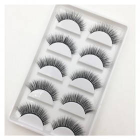 UAMOU 16 Style 10/50 boîtes 3D Cils de vison naturel croix Faux Cils longs maquillage en désordre Cils Faux Cils Maquillaje C