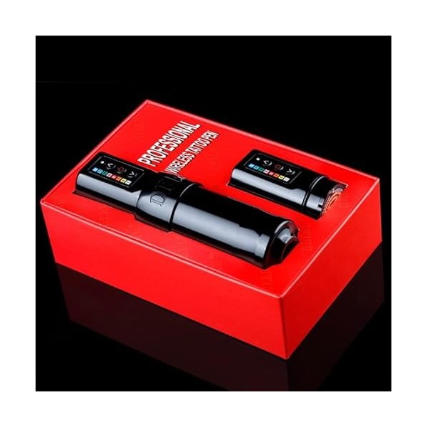 TTOOGO Tatouage Batterie Stylo Sans Fil De Tatouage Rechargeable Stylo - Machine De Tatouage Professionnel À La Machine À Mot