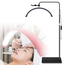 Lash Lamp,LED Half Moon Eyelash Light, Tattoo Light, Pmu Lamp, Facialist Moon Lamp, Lighting for Beauty, Skincare, Lashes, Ey