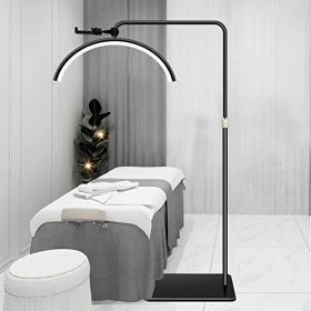 Eyelash LED Floor Light, Tattoo Light, 45W Dimmable,Height Adjustable,Estheticians Light, Lighting for Beauty, Skincare, Lash