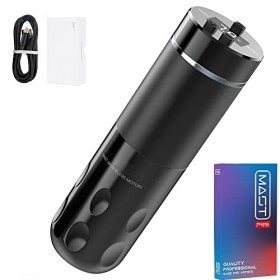 Stylo de Tatouage Professionnel Moteur Sans Balais Machine à Tatouer Batterie 1520mAh Machine Rotative Permanente de Cartouch