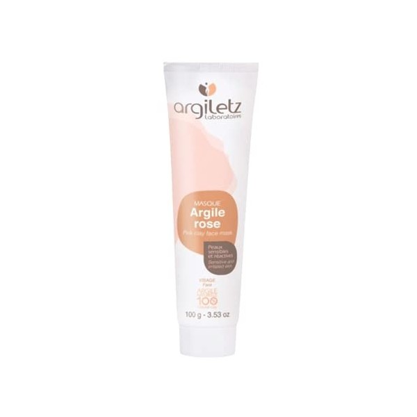  ARCILIA Argiletz - Tube dargile rose - 100 g - fabriqué en France - Argile prête à lemploi