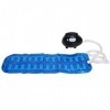 Tapis de Massage à Bulles pour Baignoire, Masseur Thermique avec Télécommande Noire, Antidérapant, Réduit la Graisse, Soulage