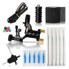 FEER Kits de Machine Tatouage Stylo Rotatif dalimentation avec Cartouches Aiguilles Machine Maquillage pour Artiste débutant