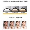 Floor Light for Eyelash Extensions, Half Moon LED Light, Color Temperature/Brightness Adjustment, 360°Rotation, Lash Lamp for