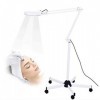 Oldsix Lampadaire grossissant 8X LED, lumière de loupe à Bras pivotant réglable pour Soins de la Peau beauté cosmétique Maqui