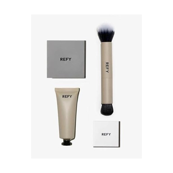 REFY Collection visage brun clair + Malaya et pinceau duo multicolore