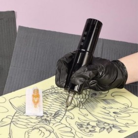 Horoper Imprimante de Pochoir de Tatouage sans Fil, Copieur de Transfert de Tatouage Thermique, Motifs Clairs à Grande Vitess