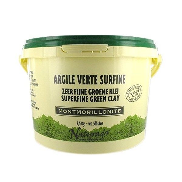 Argile Verte Usages Multiples 2,5kg Naturado