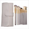 ZGJHFF Pinceaux de maquillage 24pcs Beige poignée Beige Fond de Fond de Fond de Fonds de Fonds de fard à paupières Poudre de 