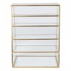 Metal Makeup Rack Lipstick Organizer Pressed Powder Holder Multilayer Storage Rack Jewelry Display Rack Color : A Size : 18 