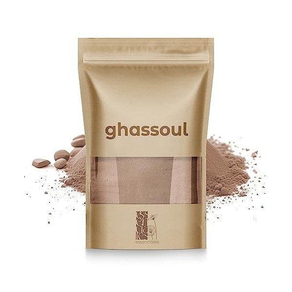 Argile Ghassoul Prenez soin de vos cheveux et de votre peau - Brillance naturelle pour votre peau et vos cheveux forts - ESSE