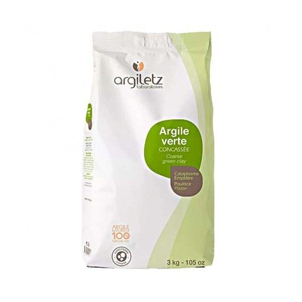  ARCILIA Argiletz - Argile Verte - Grain de Concassée - Sachet 3kg