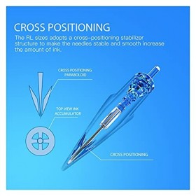 EODUDOS Machine à Tatouage Tatouage Machine de Tatouage Moteur Rotary Pen Maquillage Mini Alimentation avec kit daiguilles d